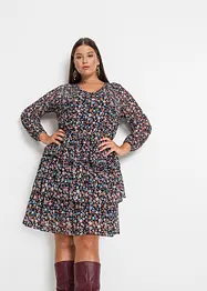 Minikjole i mesh, bonprix