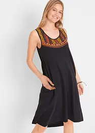 Ermeløs jerseykjole, bonprix