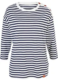 Langermet topp, oversized med knapper, bonprix