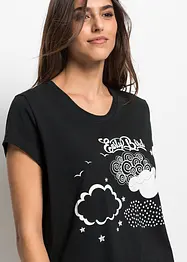 Pyjamas i 100% økologisk bomull, bonprix