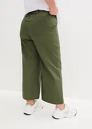 Wide Leg-jeans, High Waist, komfortlinning, bonprix