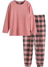 Loungewear kosedress av fleece, bonprix
