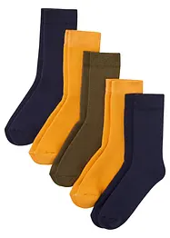 Termosokker til barn (5-pack) med økologisk bomull, bonprix