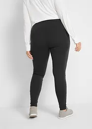Leggings i lang modell (2-pack), bonprix