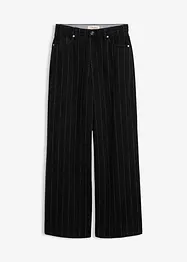 Wide Leg Jeans High Waist med destroyed-effekter, bonprix