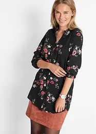 Lang bluse i lett viskose, bonprix