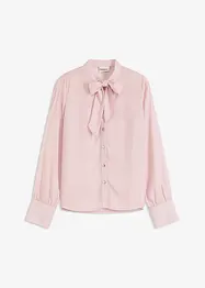 Chiffonbluse med avtagbart knytebånd, bonprix