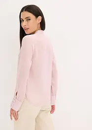 Chiffonbluse med avtagbart knytebånd, bonprix