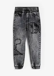 Dino-termojeans for barn, Regular Fit, bonprix