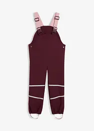 Vannavstøtende, varmende softshell-regnbukse, bonprix