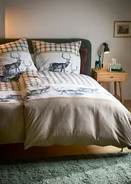 Sengesett med hjorte-motiver, bonprix