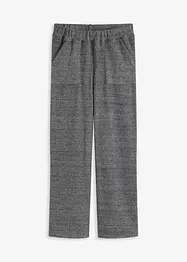 Loungewear-bukse i myk chenille, bonprix
