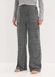 Loungewear-bukse i myk chenille, bonprix