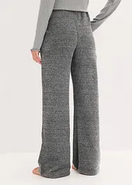 Loungewear-bukse i myk chenille, bonprix