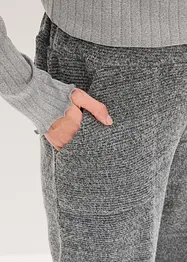 Loungewear-bukse i myk chenille, bonprix