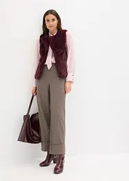 Vest i fuskepels, bonprix