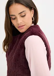 Vest i fuskepels, bonprix