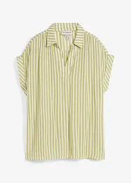 Kortermet bluse i lett viskose, bonprix