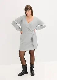 Strikket kjole i viskosemiks, bonprix