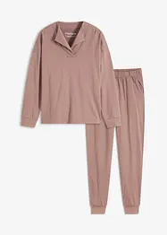 Loungewear-kosedress i myk bomull, oversized, bonprix