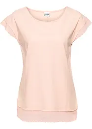 Boxy topp i bomull, bonprix