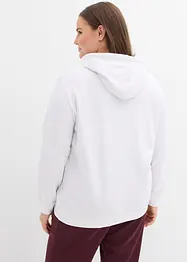 Hettegenser i myk frotté, bonprix