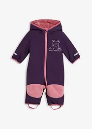Vannavvisende softshelldress med hette, bonprix