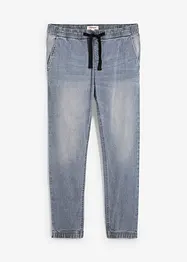 Regular Fit slip on-jeans med stretch, Tapered, bonprix