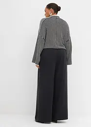 Bukse med legg og utsvingte ben, bonprix