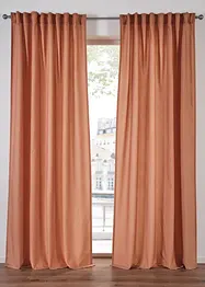 Gardiner i resirkulert materiale (2-pack), bonprix
