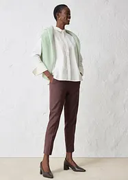 Skjorte med silke, bonprix