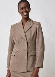 Blazer med ull, bonprix