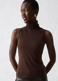 Topp i mykt materiale med ull, bonprix