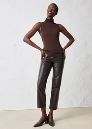 Topp i mykt materiale med ull, bonprix