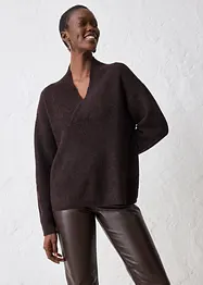 Genser i varmende alpakkamiks, bonprix