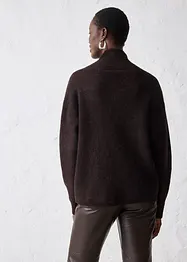 Genser i varmende alpakkamiks, bonprix