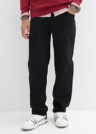 Relaxed Fit-twillbukse med komfortlinning, Straight, bonprix