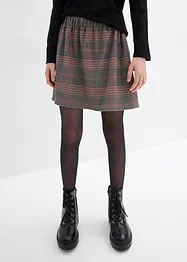 Jerseyskjørt med komfortlinning, bonprix