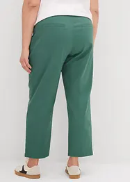 Barrel bukse i twill, bonprix