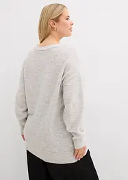 Oversized genser med lave skuldersømmer, bonprix
