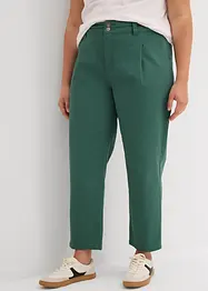 Barrel bukse i twill, bonprix