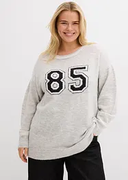 Oversized genser med lave skuldersømmer, bonprix