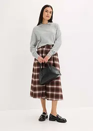 Finstrikket genser med viskose, bonprix