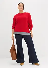 Flared-jeans High Waist, bonprix