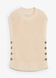 Strikket vest, bonprix