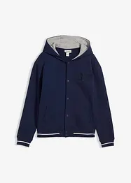 College-sweatjakke i 100% økologisk bomull, bonprix