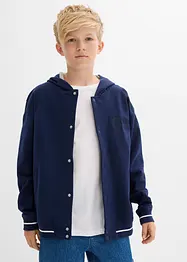 College-sweatjakke i 100% økologisk bomull, bonprix