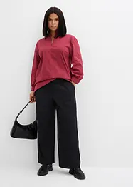 Oversized skjorte med voluminøse ermer, bonprix