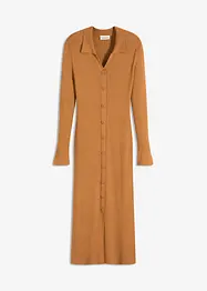 Strikket kjole i myk viskosemiks, bonprix