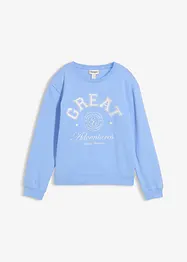 Sweatshirt i 100% økologisk bomull, bonprix